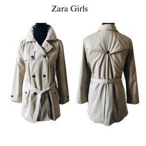Zara Girls Outerwear collection Trenchcoat Size 13/14 years 164 cm in Height
